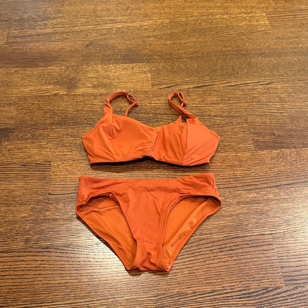 Athleta Rust Bikini Set